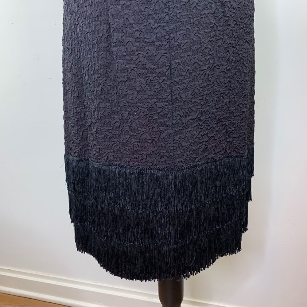 Handmade Vintage Black Cocktail Dress - Picture 11 of 16